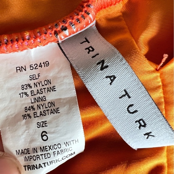 Trina Turk Amazonia One Piece Swim size 6 - Picture 7 of 13